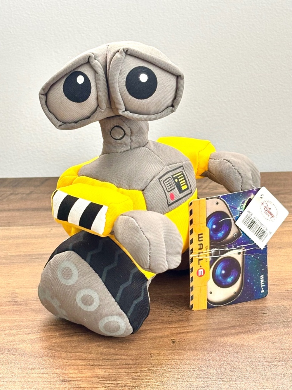 NWT Authentic Disney Store Pixar WALL-E Robot Plush Bean Bag Stuffed Toy NEW